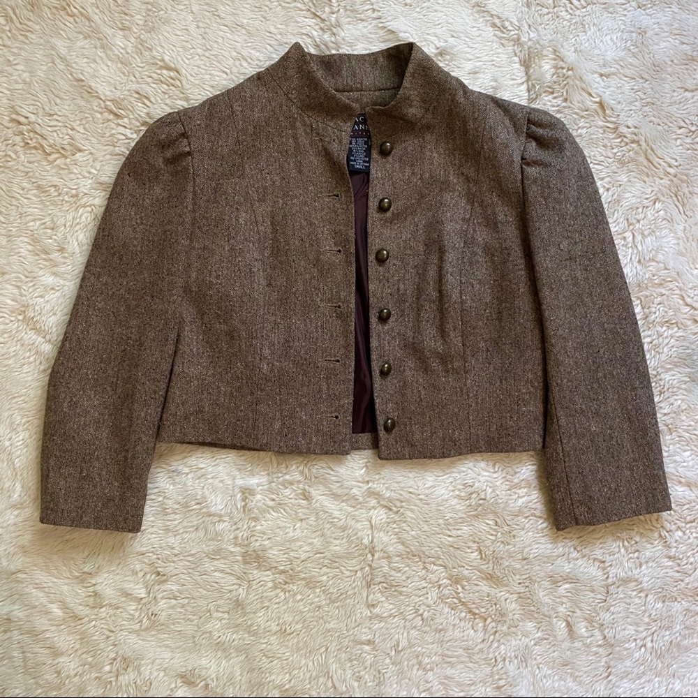 Tracy Evans cropped blazer